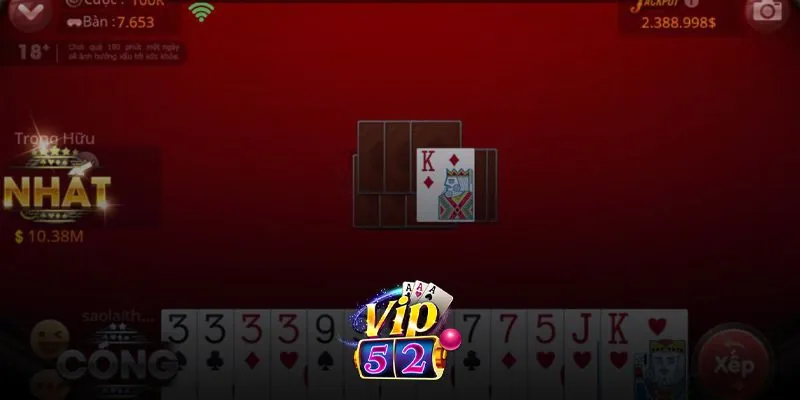 Khám phá Tiến lên miền Nam tại game bài Vip52