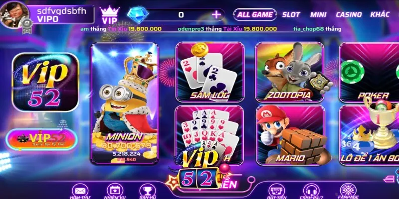 Khám phá nhanh về Vip52